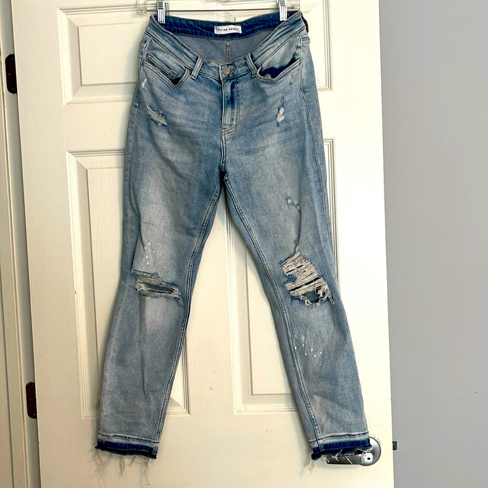 Flying Monkey Distressed Ankle Skinny Size 30